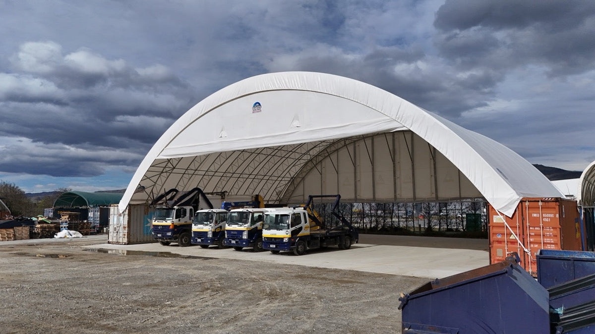 24m Truss container shelter